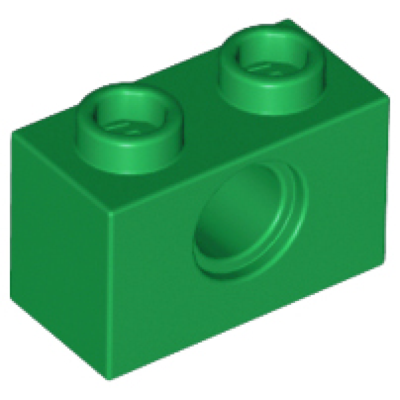 Technic, Steen 1x2 Green